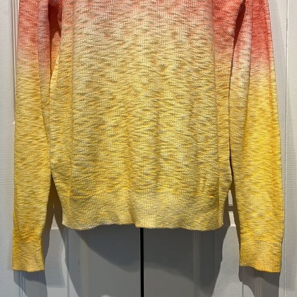 Jack & Jones Jortied Knit Ombré Crew Neck Cotton Sweater Size S (fits larger) - Picture 5 of 12